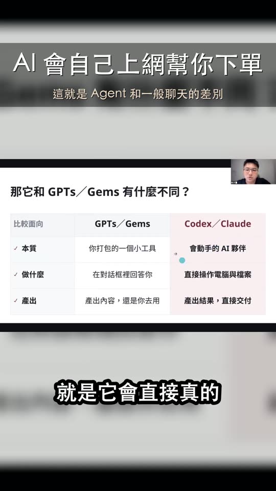 AI 會自己上網幫你下單